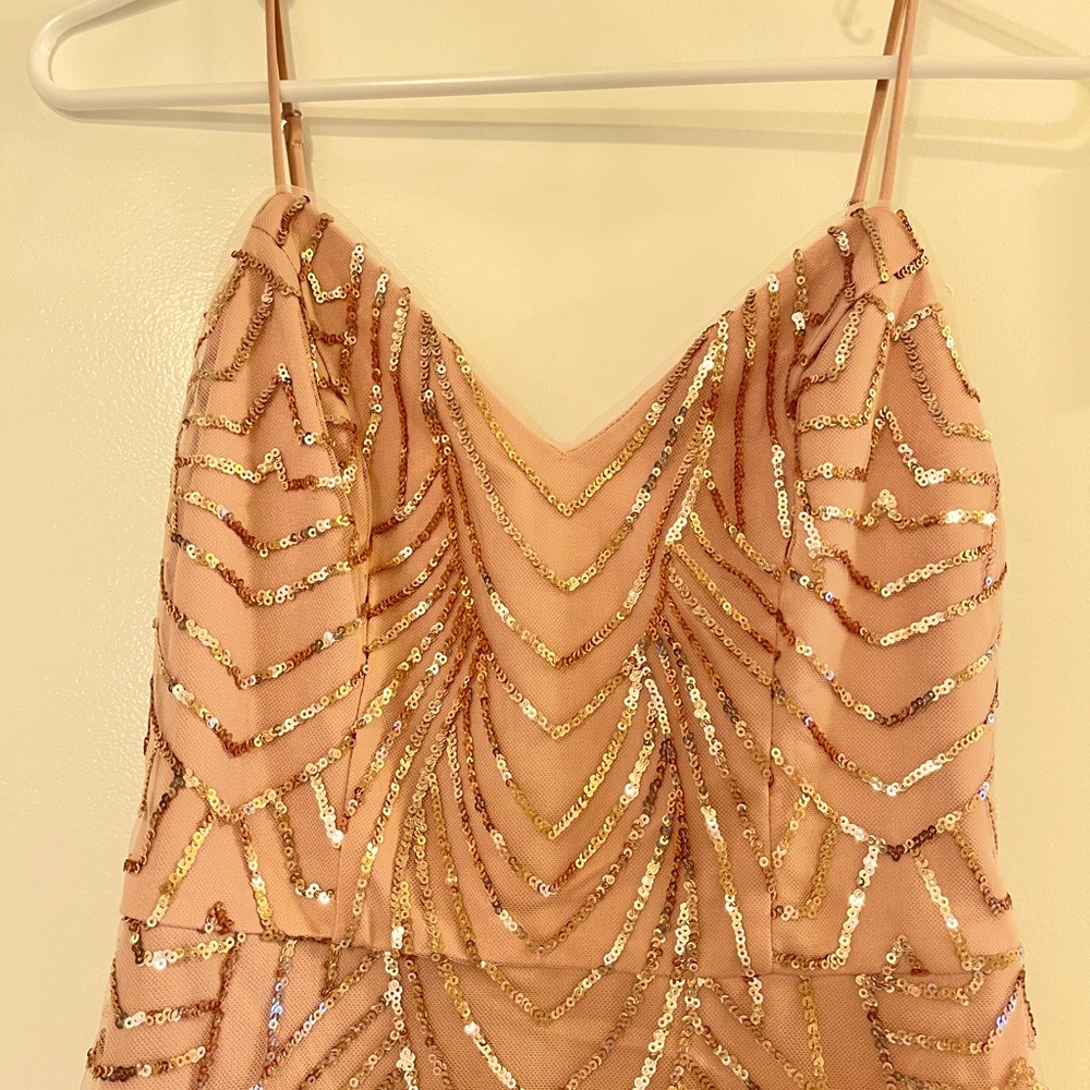 DB Studio…Sequined gown size 0